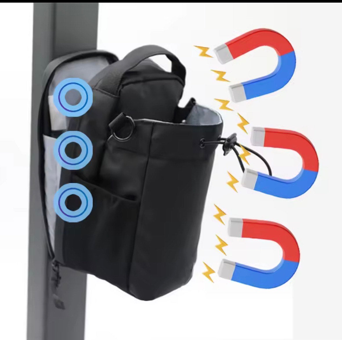 Bolsa de Gimnasio con Porta Botellas de Agua Exterior