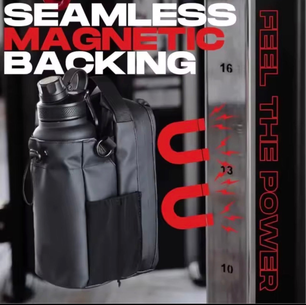 Bolsa de Gimnasio con Porta Botellas de Agua Exterior