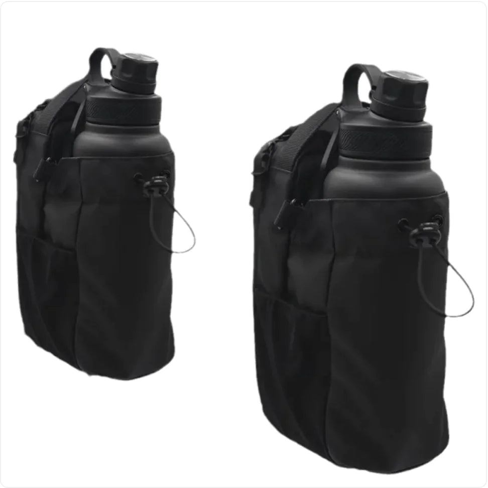Bolsa de Gimnasio con Porta Botellas de Agua Exterior