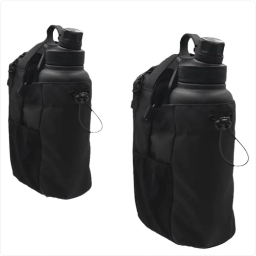 Bolsa de Gimnasio con Porta Botellas de Agua Exterior